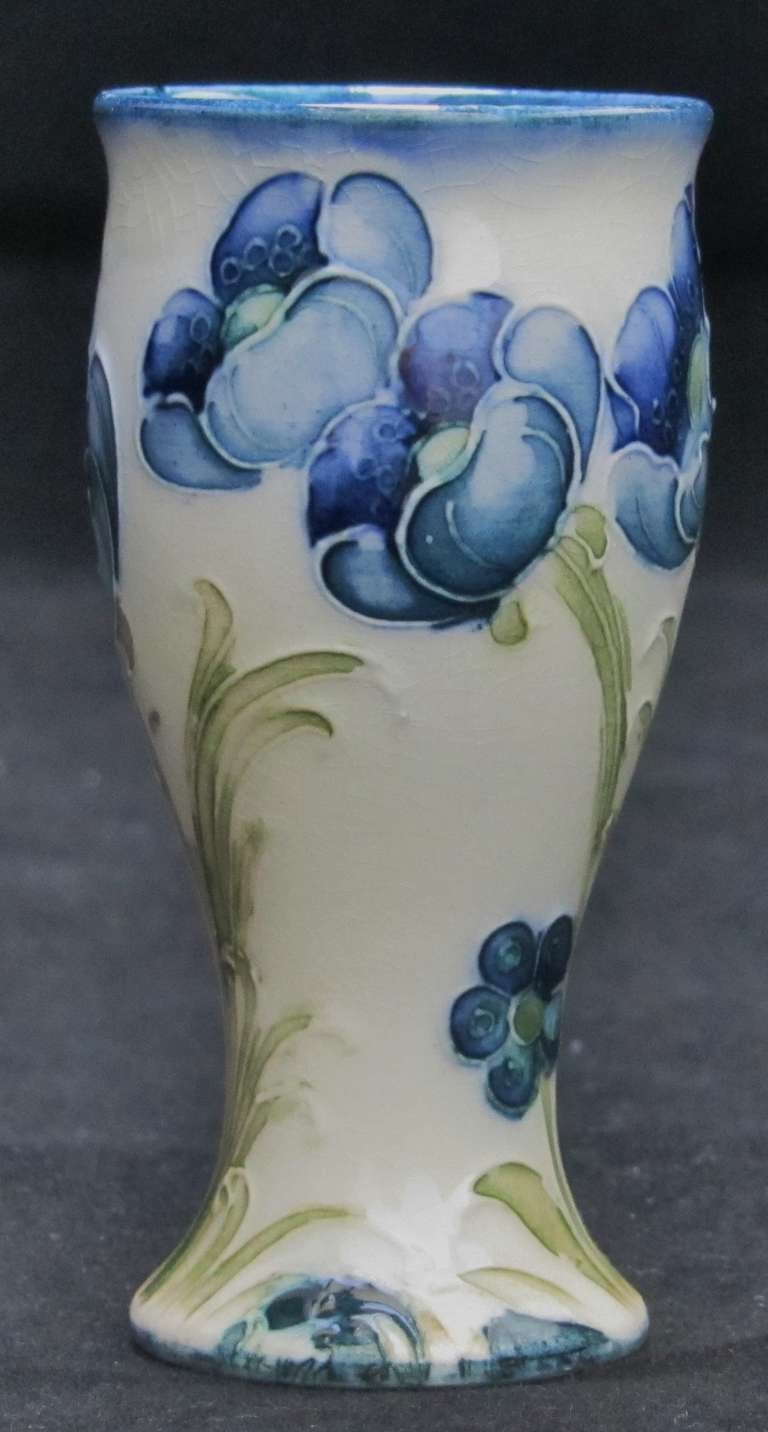 British William Moorcroft for MacIntyres Miniature Vase For Sale