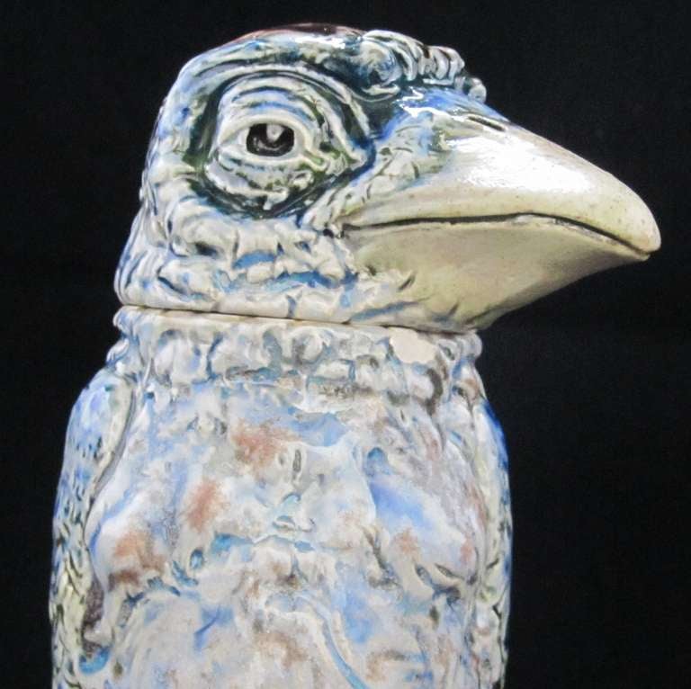 Martin Brothers Grotesque Bird  In Excellent Condition For Sale In Gloucestershire, GB