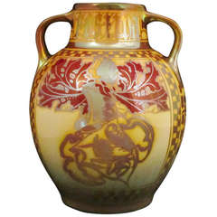 Pilkington's Two Handled Vase