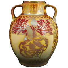 Pilkington
s Two Handled Vase