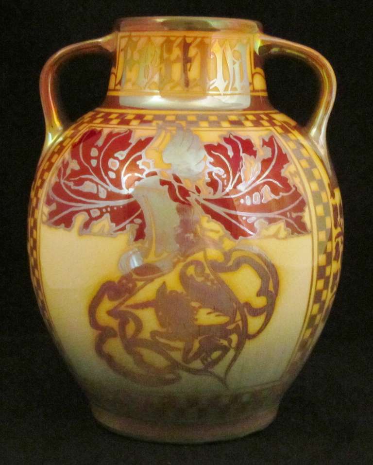 Pilkington's Two Handled Vase