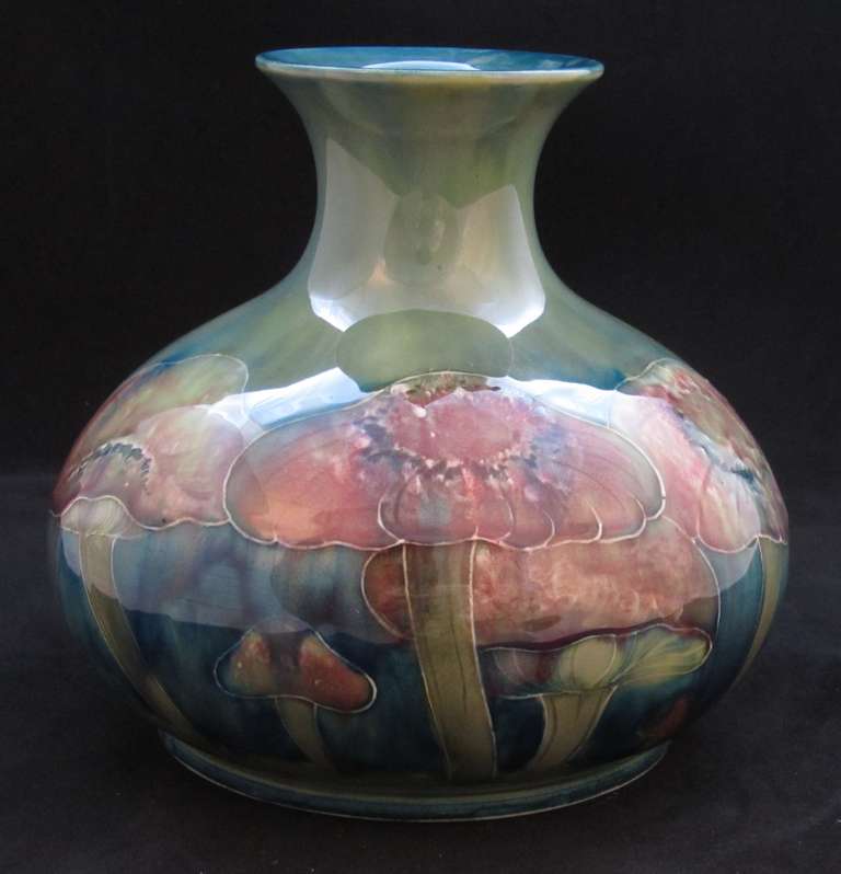 Early William Moorcroft Vase in the Claremont design