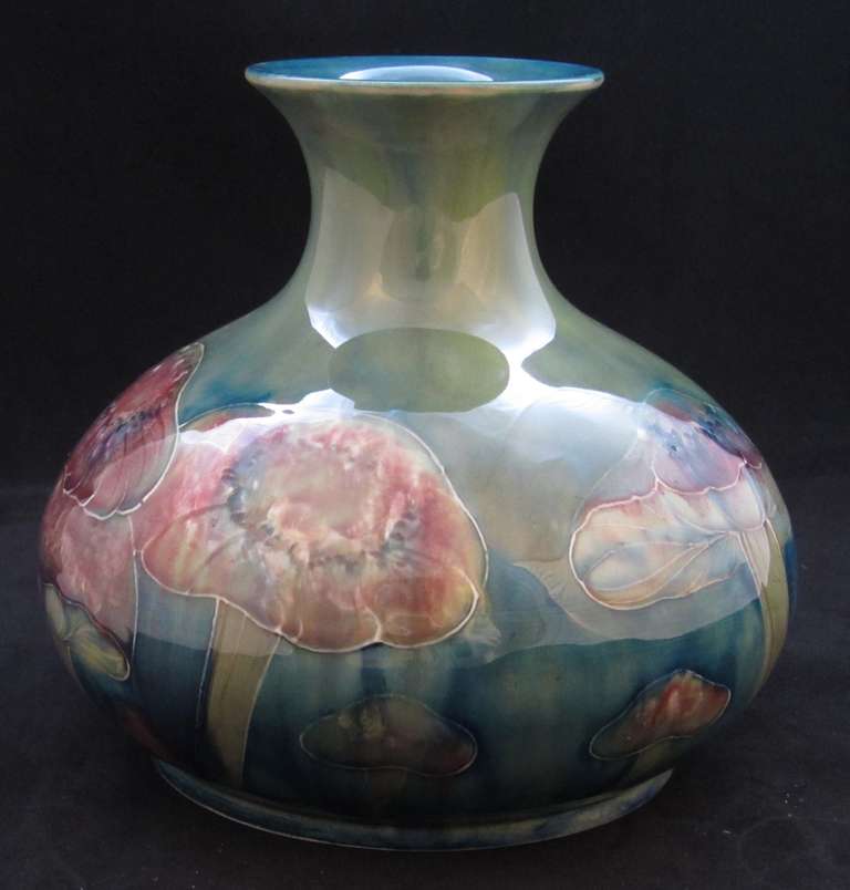 British William Moorcroft Claremont Vase For Sale