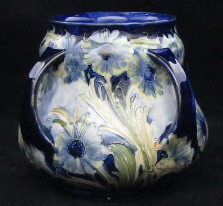 William Moorcroft 4 Handled Vase