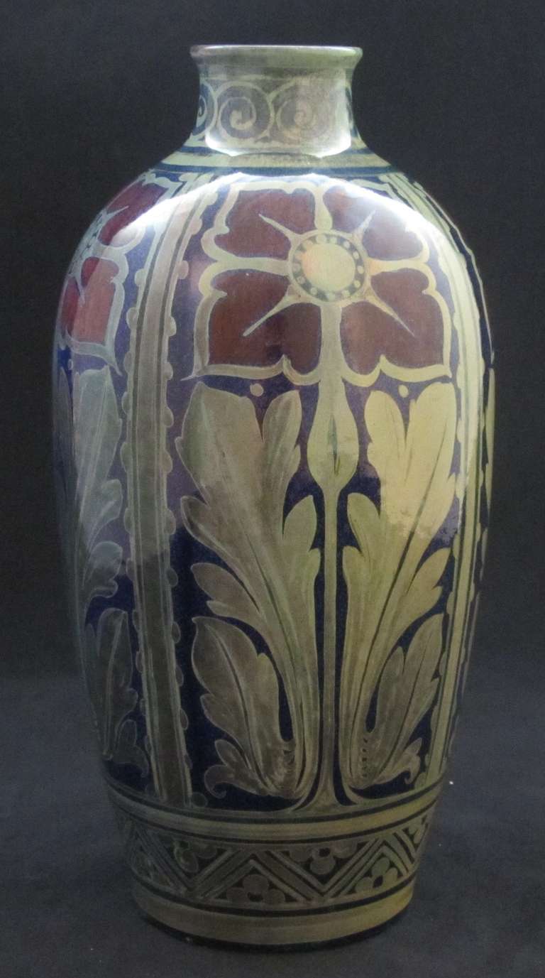 Contemporary Pilkington's Lustre Vase