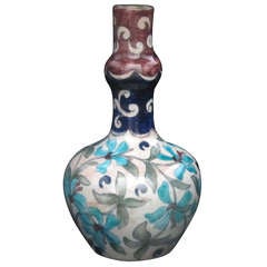 William De Morgan Bottle Vase