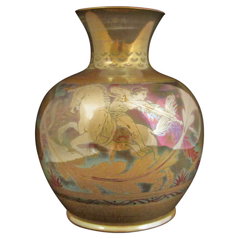 Pilkingtons Lustre Vase For Sale