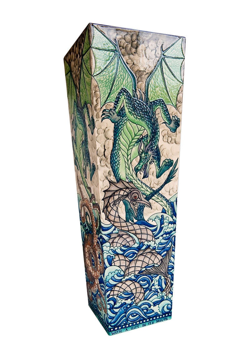 Heidi Warr - Vase dragon extra large en édition limitée
