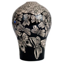 Heidi Warr Limited Edition "Butterfly Bulb" Vase