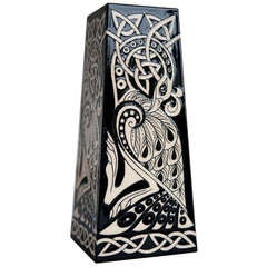 Heidi Warr Miniature "Celtic Bird" Vase