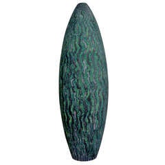 Peter Beard Metal Oxide Wax Resist Vase