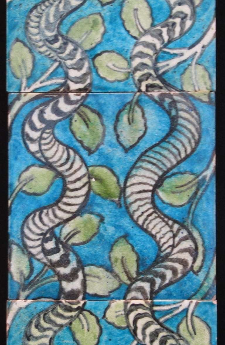 William De Morgan Tile Panel In Excellent Condition For Sale In Gloucestershire, GB