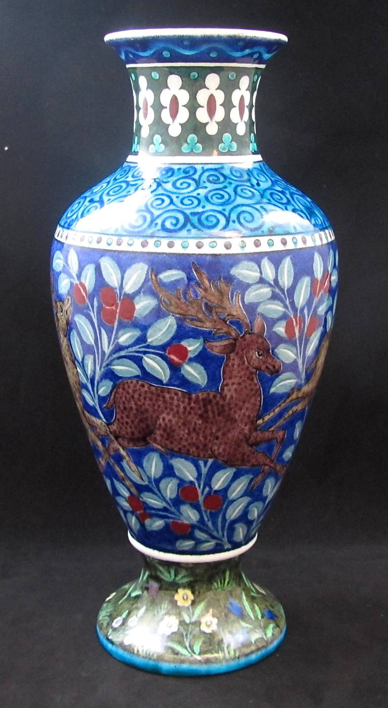 William De Morgan Vase