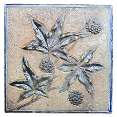 Antique Martin Brothers Tile