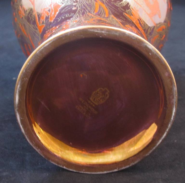 Wedgwood Fairyland Lustre Malphry Pot In Good Condition For Sale In Gloucestershire, GB