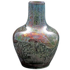 Pilkington' Lustre Vase