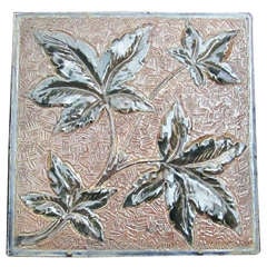 Antique Martin Brothers Tile