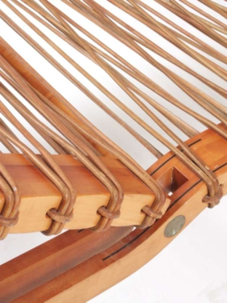 Chaise longue de voyage Pippa par Rena Dumas pour Hermès. Bon état à Paris, FR