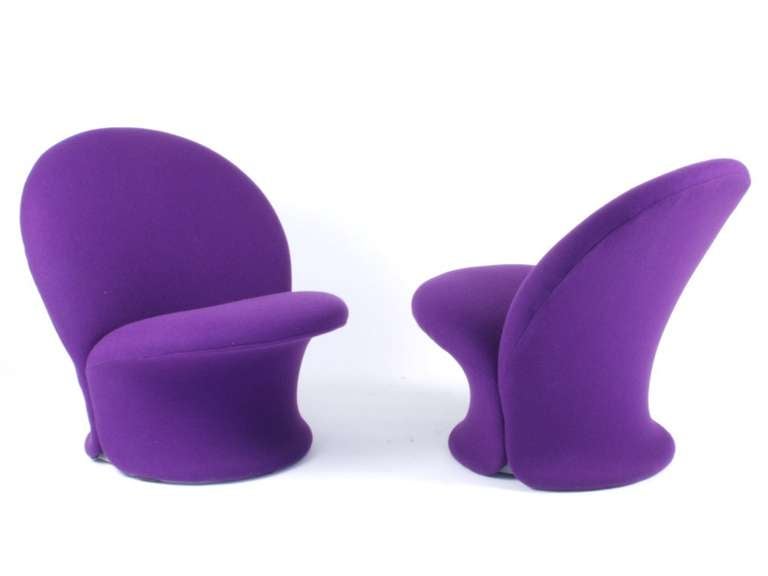 French Pierre Paulin F572 Chairs