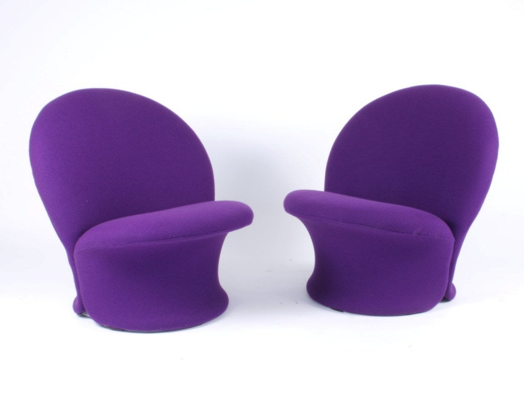 Pierre Paulin F572 Chairs