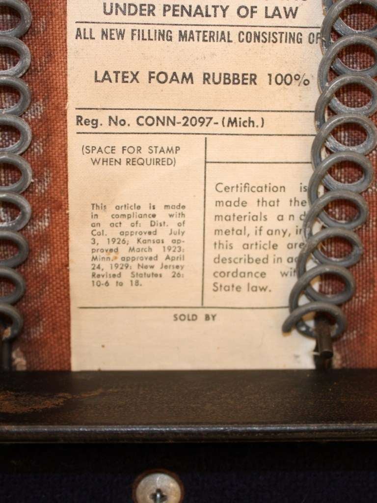 Mid-20th Century Eames Ray & Charles Sofa Compact