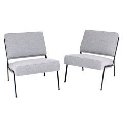 Pair of Pierre Guariche Low Chairs G2