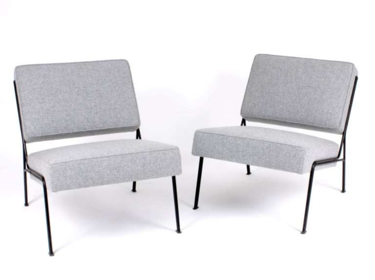 Pair of Pierre Guariche Low Chairs G2