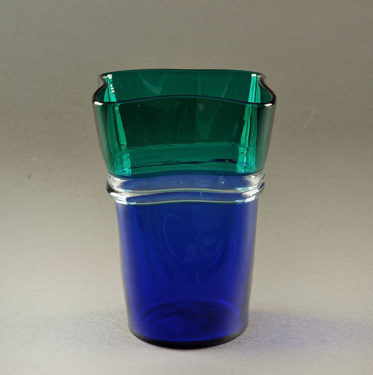 Venini "Incalmo" Vase Designed by Fulvio Bianconi