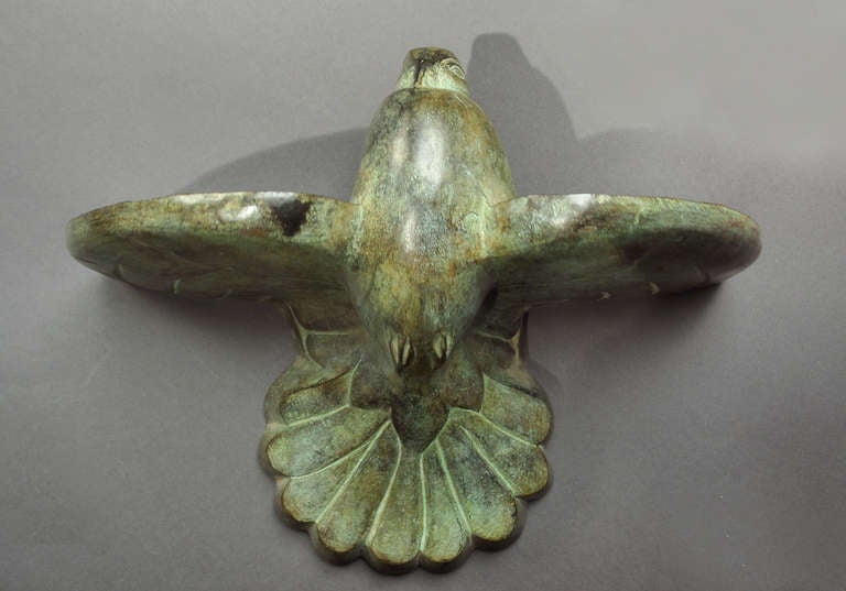 Mid-20th Century Pair Of Art Deco Bronze Sconces