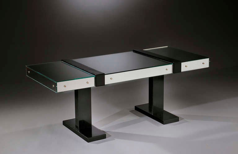 Jacques Adnet -  Rare table basse circa 1930