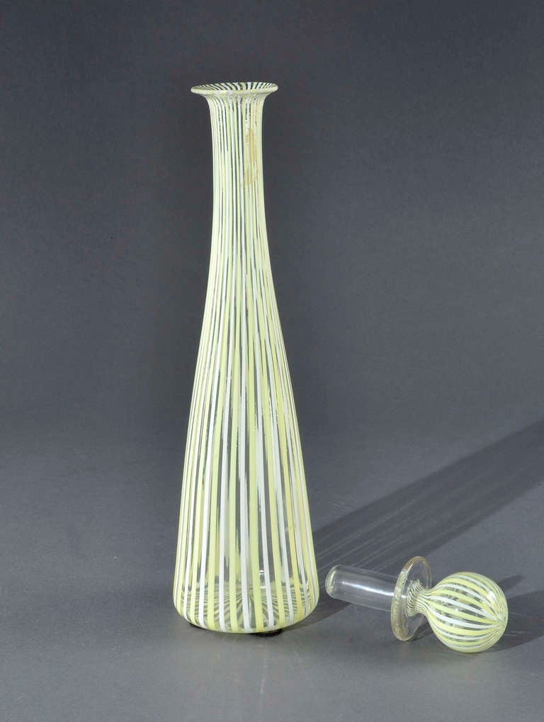 VENINI - Design. Gio Ponti Circa 1950 Carafe 