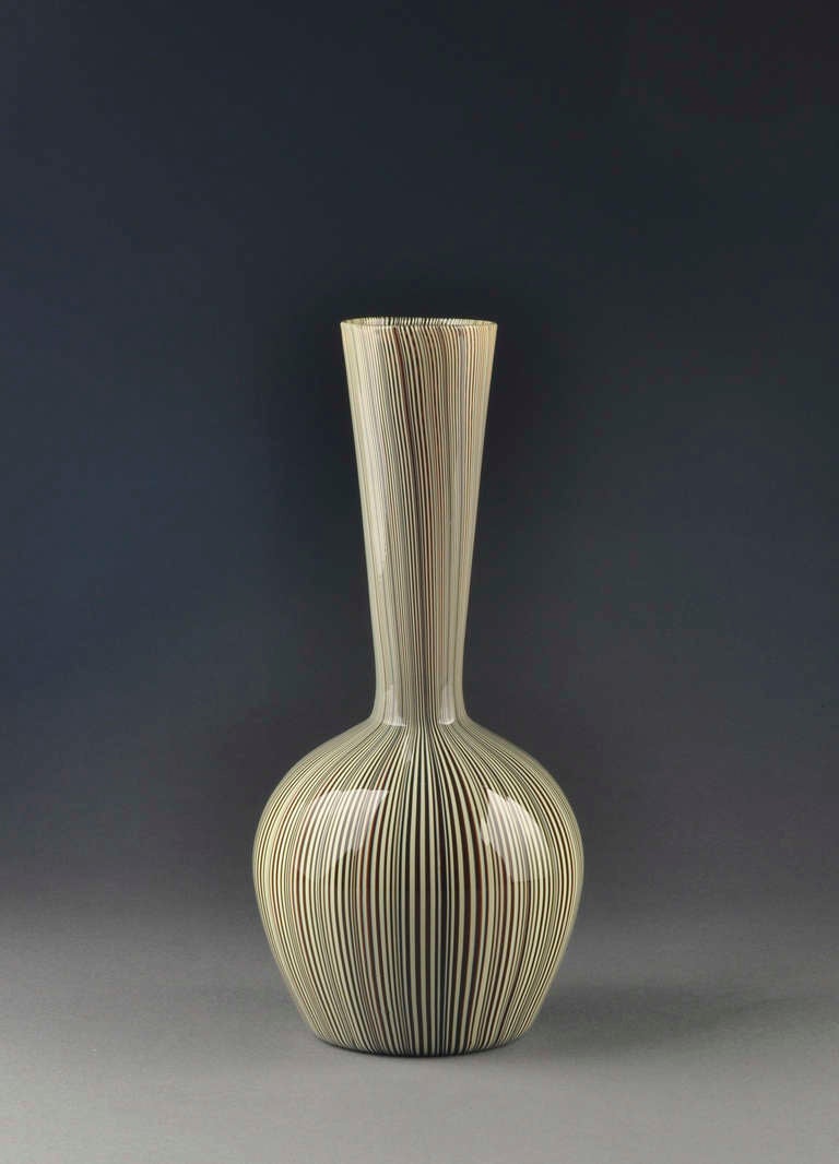 Venini - Desin. Carlo Scarpa - Vase "tessuto"