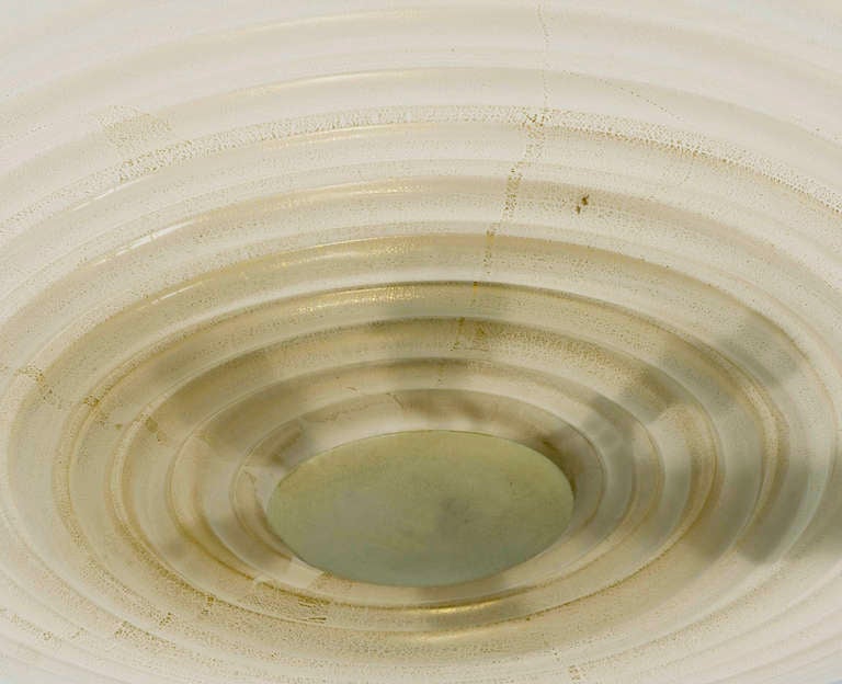 Venini - Tomaso Buzzi Ceiling Light Circa 1930 In Good Condition In Paris, FR