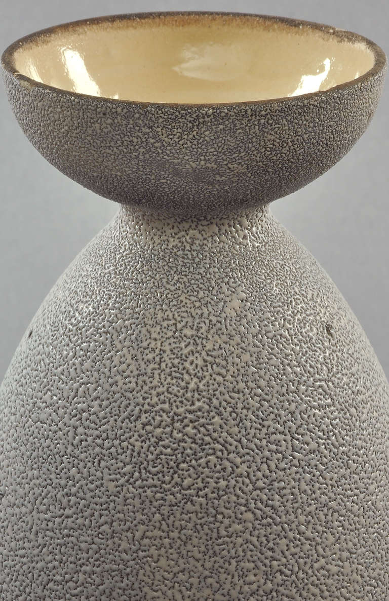 Mid-20th Century Jean Besnard Earthenware Vase Circa 1930