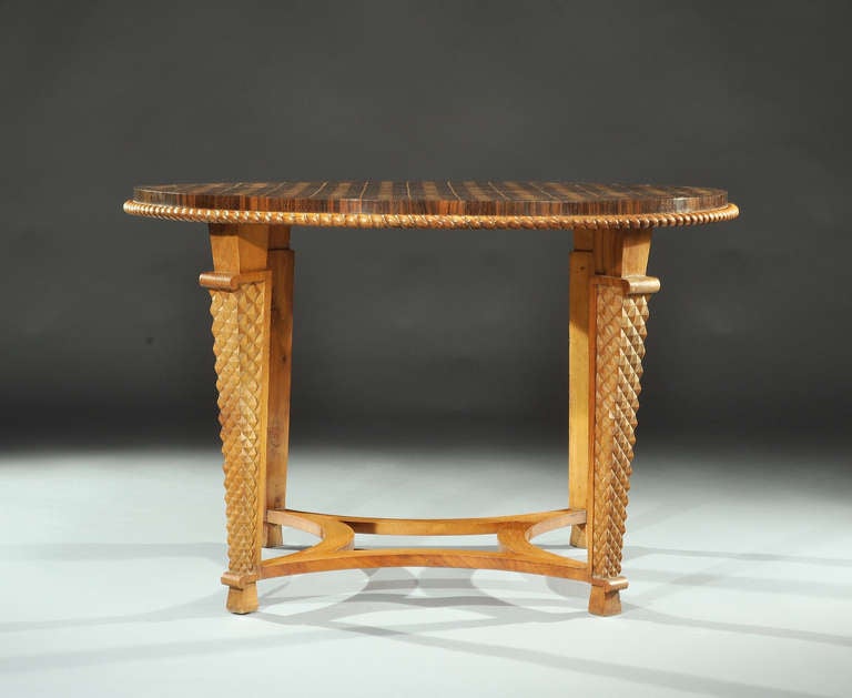 Etienne Kohlmann Pedestal Table Commissioned in 1959 In Good Condition For Sale In Paris, FR