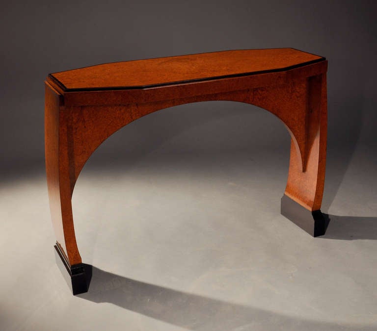 French Francisque Chaleyssin Console, circa 1930 For Sale