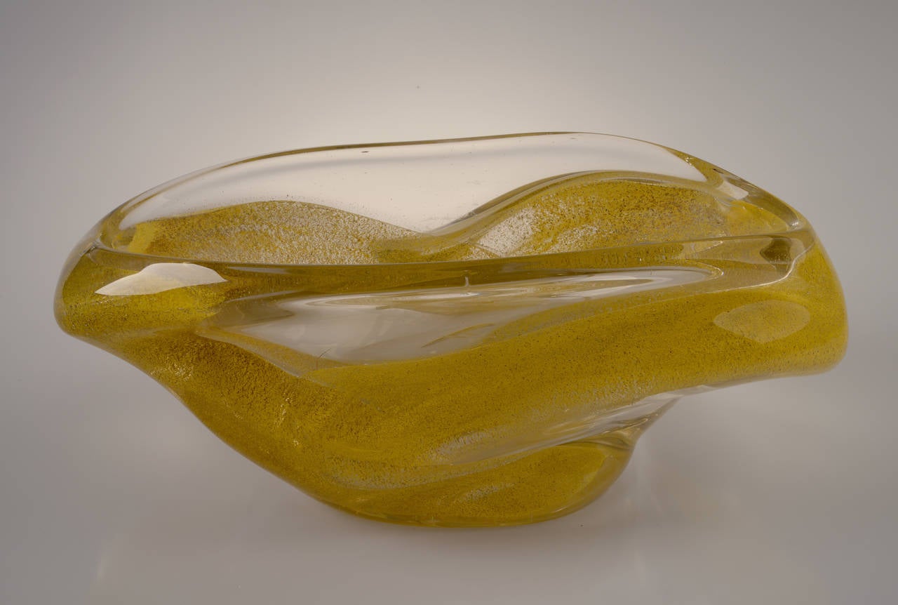 André Thuret Exceptionally Large Bowl, circa 1940 For Sale 1