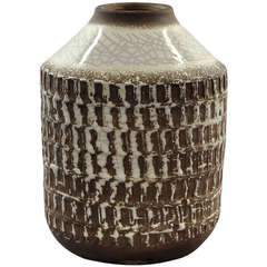 Jean Besnard Earthenware Vase, circa 1930