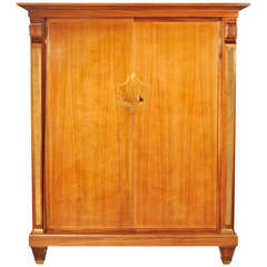 Jean Pascaud Mahogany Wardrobe