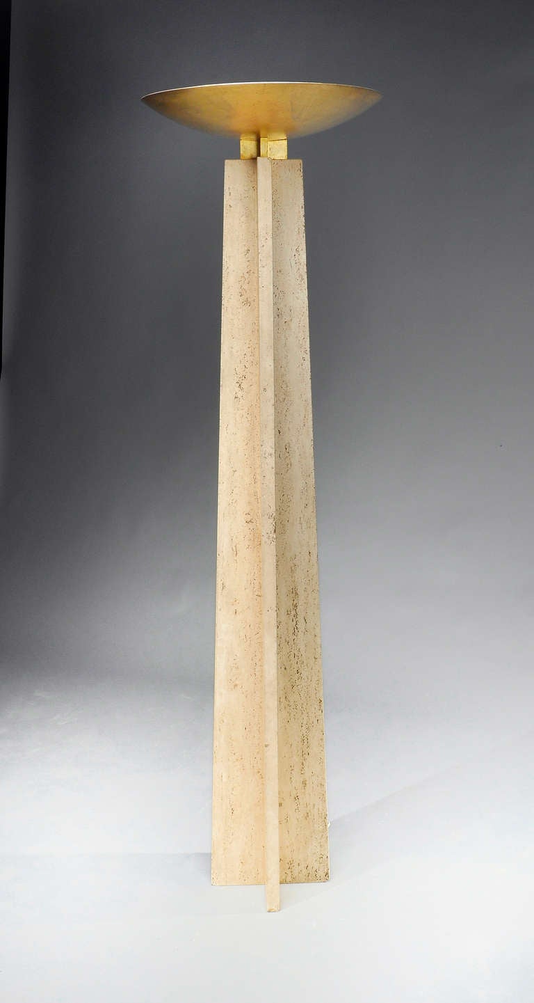 French Floor Lamp Attributed to Marc Du Plantier For Sale