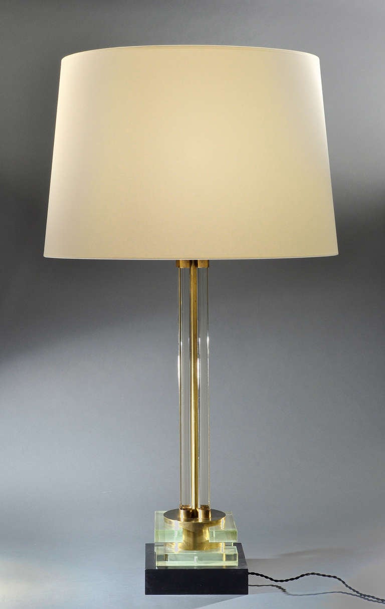 Rare modernist Huge Table Lamp Circa 1930