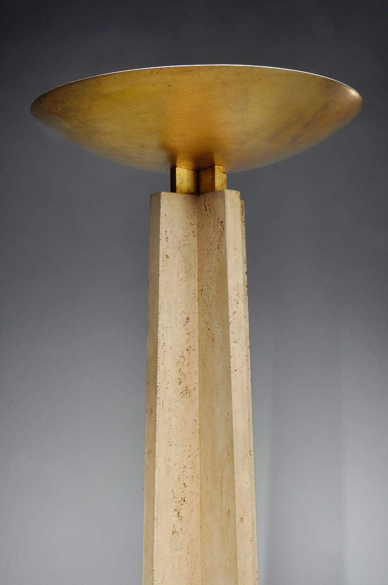 Floor Lamp Attributed to Marc Du Plantier For Sale 2