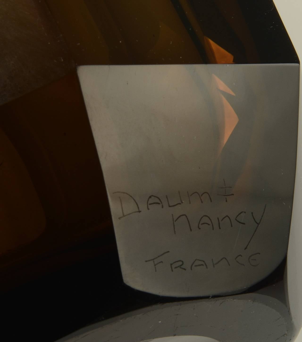 Daum Nancy France 1930's Rare Glass Vases For Sale 3