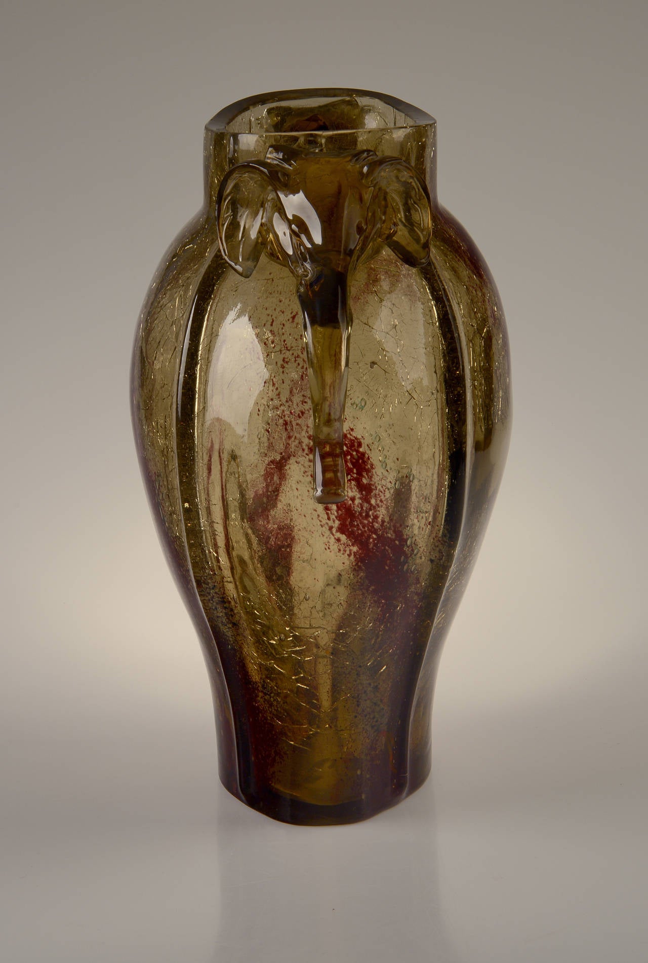 French Eugène ROUSSEAU & Ernest LEVEILLE Exceptionnal Vase Circa 1890 For Sale