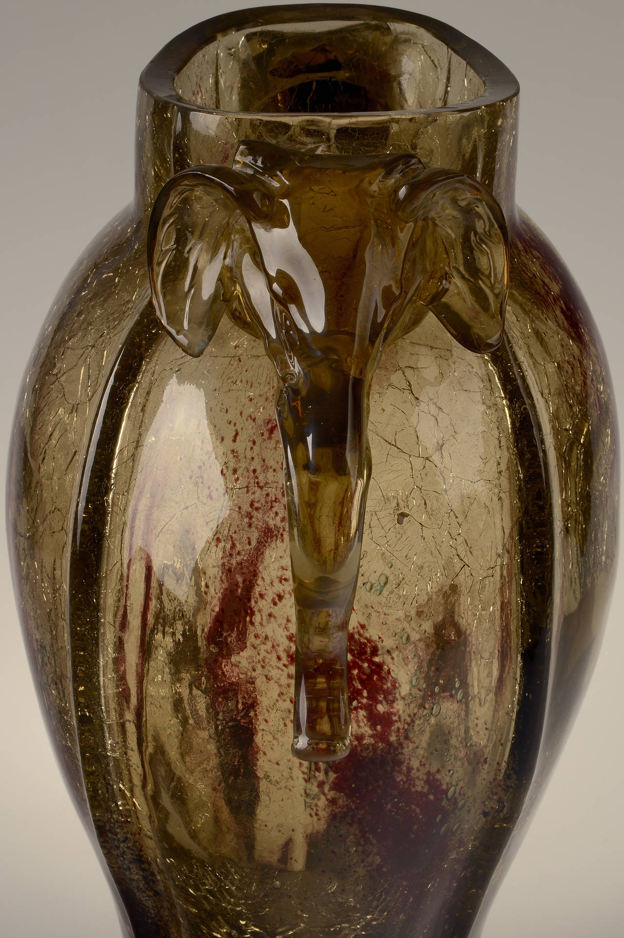 Eugène ROUSSEAU & Ernest LEVEILLE Exceptionnal Vase Circa 1890 In Excellent Condition For Sale In Paris, FR
