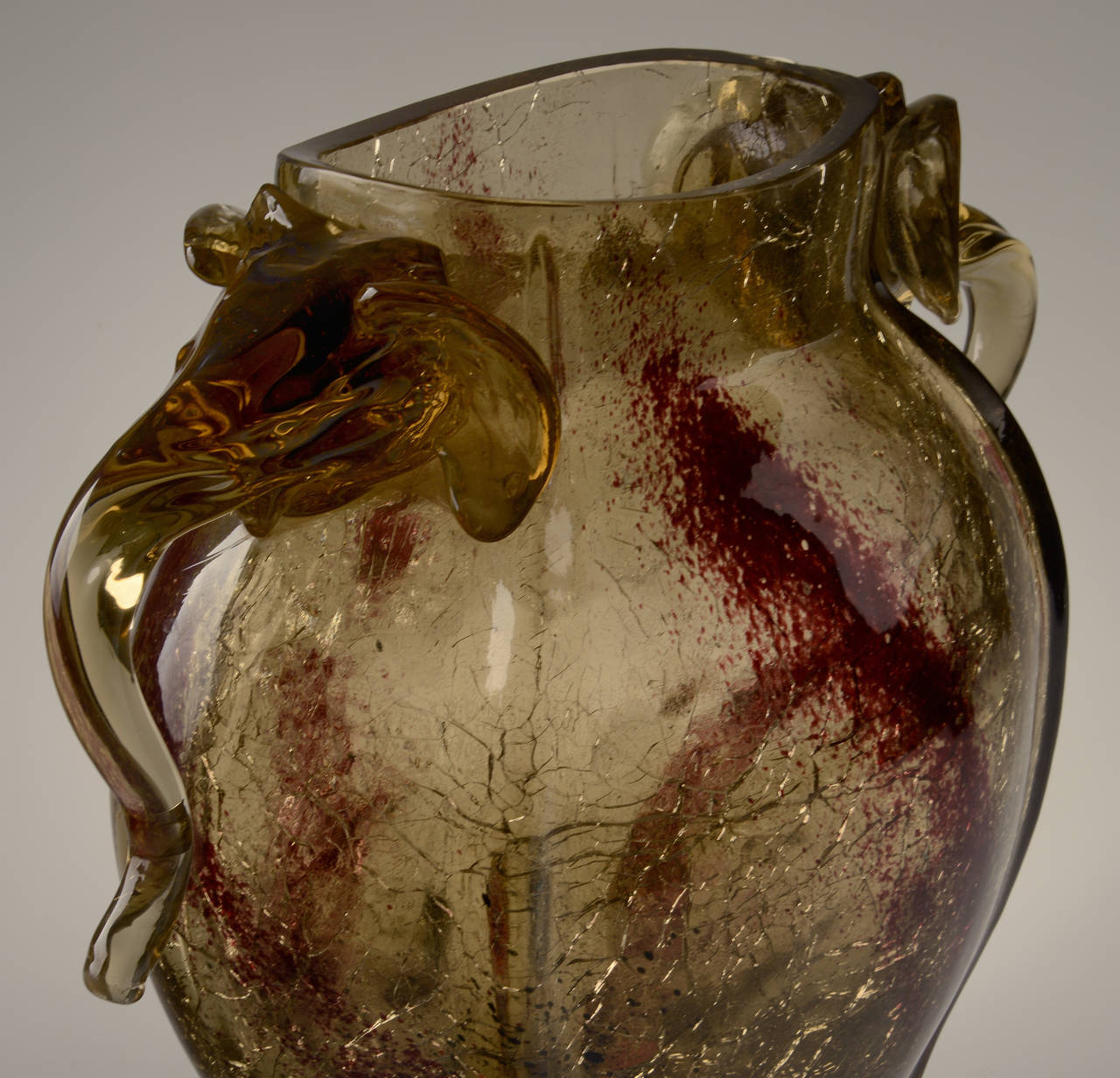 Late 19th Century Eugène ROUSSEAU & Ernest LEVEILLE Exceptionnal Vase Circa 1890 For Sale