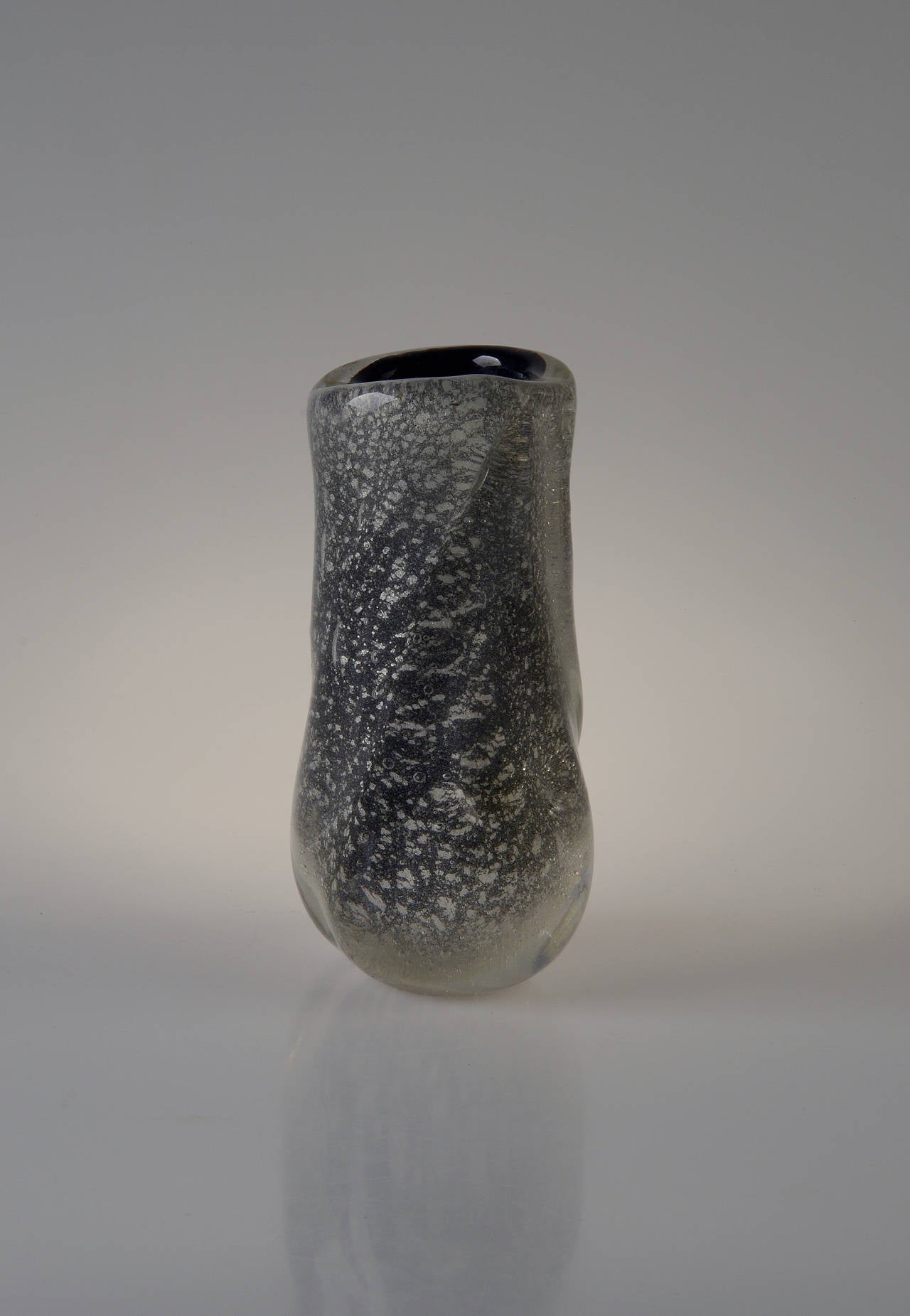 A.Ve.M Vase "A Reazione Policrome" Designed by Giulio Radi, circa 1950-1952