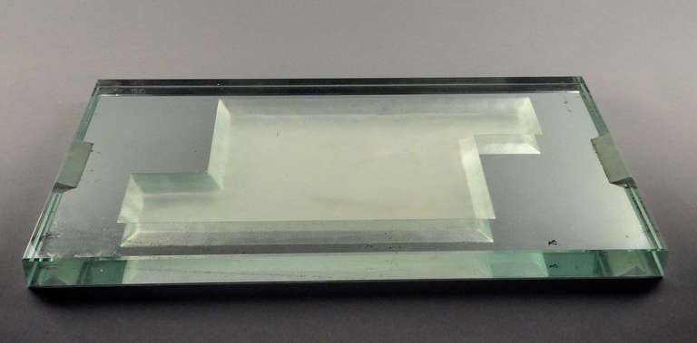 Art Deco Jean Luce Large Tray Circa 1930 For Sale