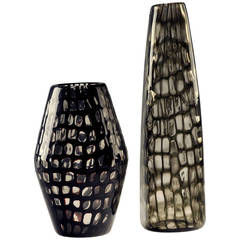 Venini "Occhi" Vasen entworfen von Tobia Scarpa, um 1960