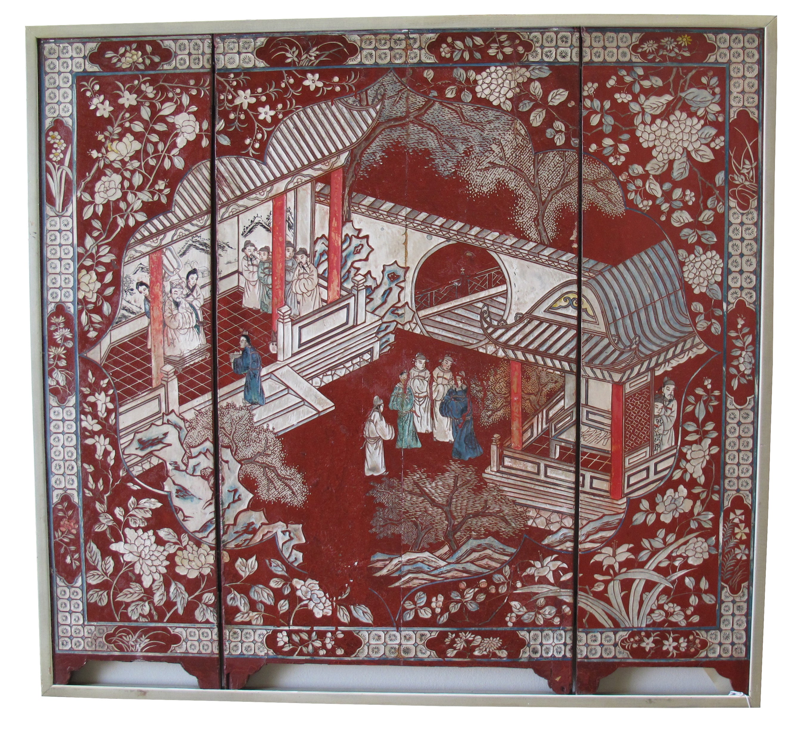 19th c. Coromandel Table Screen